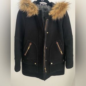 J. Crew Chateau Parka in Italian Stadium Cloth Wool